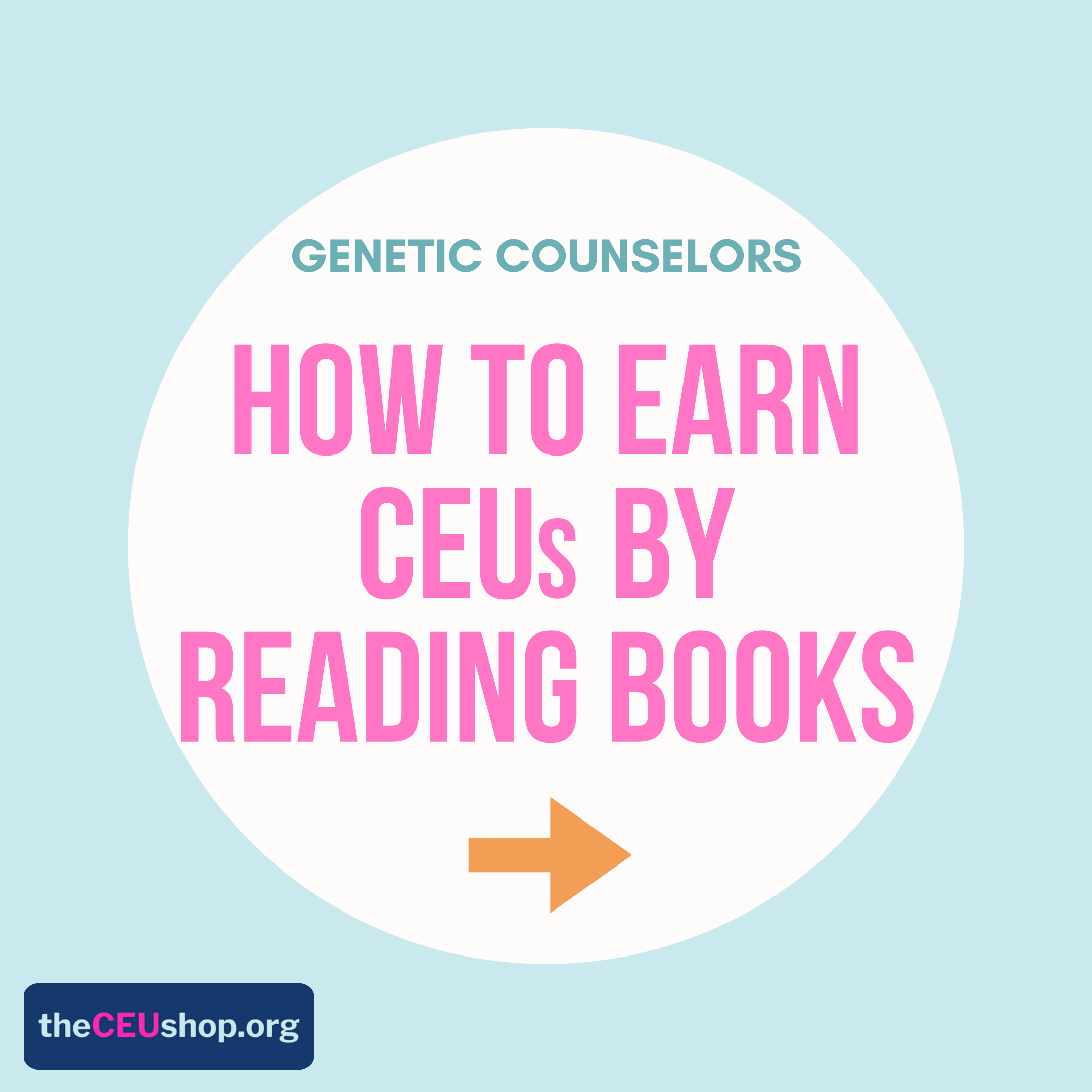 How to Earn Genetic Counseling CEUs by Reading Books